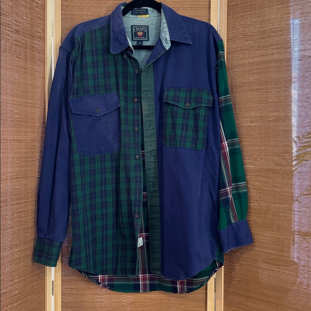 Vintage chaps, Ralph Lauren medium men’s long sleeve shirt